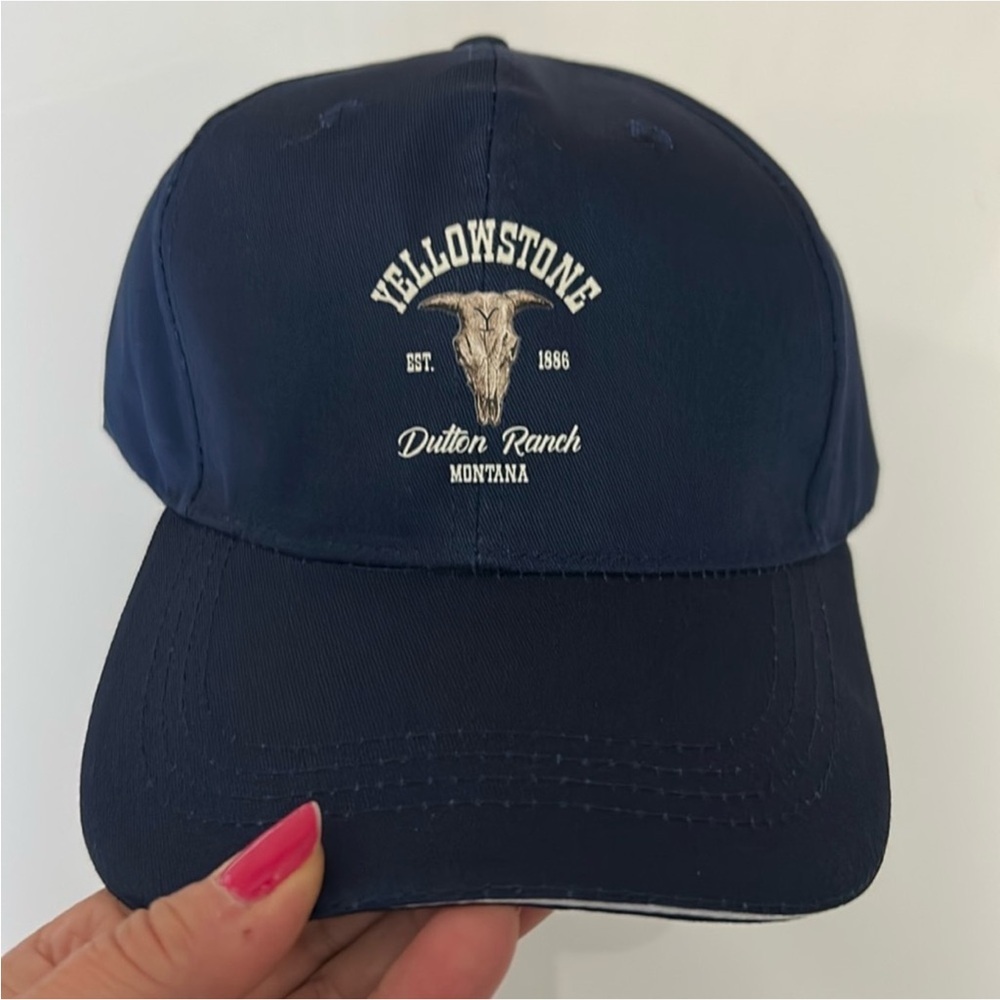 NEW: Yellowstone Dutton Ranch Navy Cap